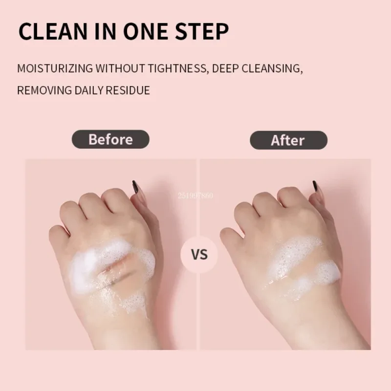 60ml 리필 가능 누출 방지 빈 폼 펌프 병 속눈썹 연장 샴푸 키트 래쉬 빗 튜브 청소 브러시 EVA 보관 가방 — image 4