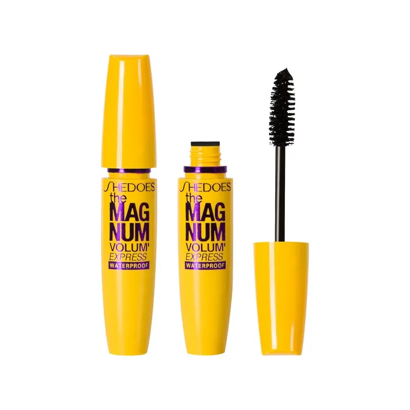 Yellow Mascara Waterproof Lengthening Curling Volumizing Natural Long-Lasting Smudge-Proof Eye Makeup Cosmetics — image 4