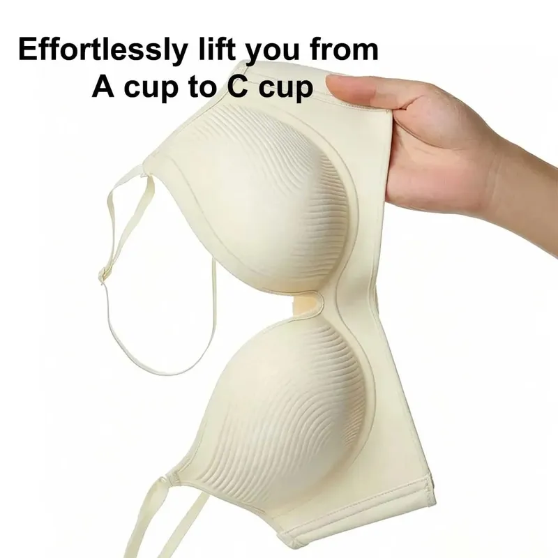 Women's Ultra-Thick 10cm Seamless Push-Up Bra Adjustable Lingerie for Small Breasts Comfortable Underwear — image 6