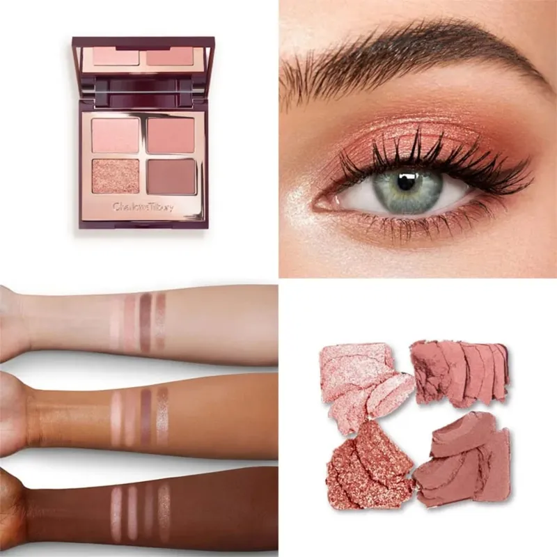 Charlotte Tilbury Hollywood Flawless Liquid Highlighter Moisturises Skin Luxury Palette Satin-matte Shimmer Metallic Finishes