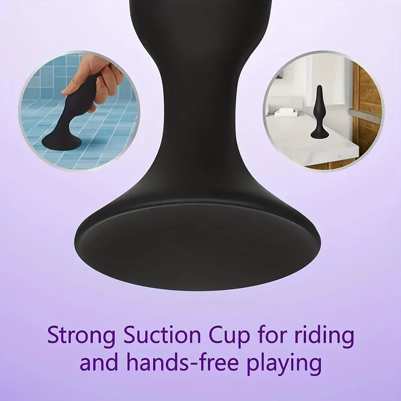 Beginner Silicone Butt Plug Anal Plug for Men Women Prostate Massager for Gay Mini Anal Bullet Masturbator Sex Toy for Men — image 4