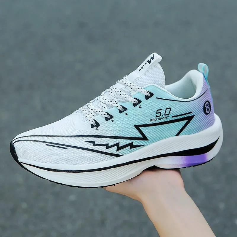 Men Sports Running Shoes Casual Marathon Lightweight Women's Comfortable Athletic Nonskid Walking Sneakers Outdoors Couple Shoes — image 3