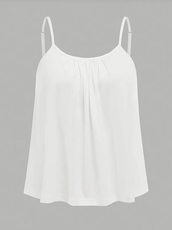 Plus Size Summer Solid Color Camisole — image 6