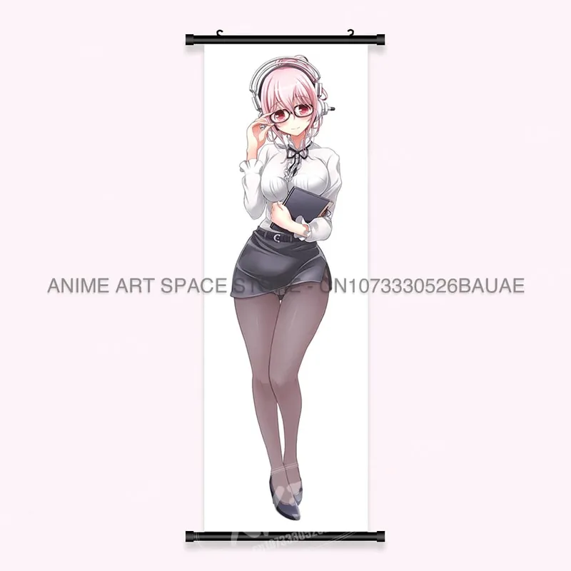 Video game Wall Artwork Canvas Scrolls Picture Anime Movie Role Poster Hanging Painting Print Home Decoration For SUPER SONICO — image 13