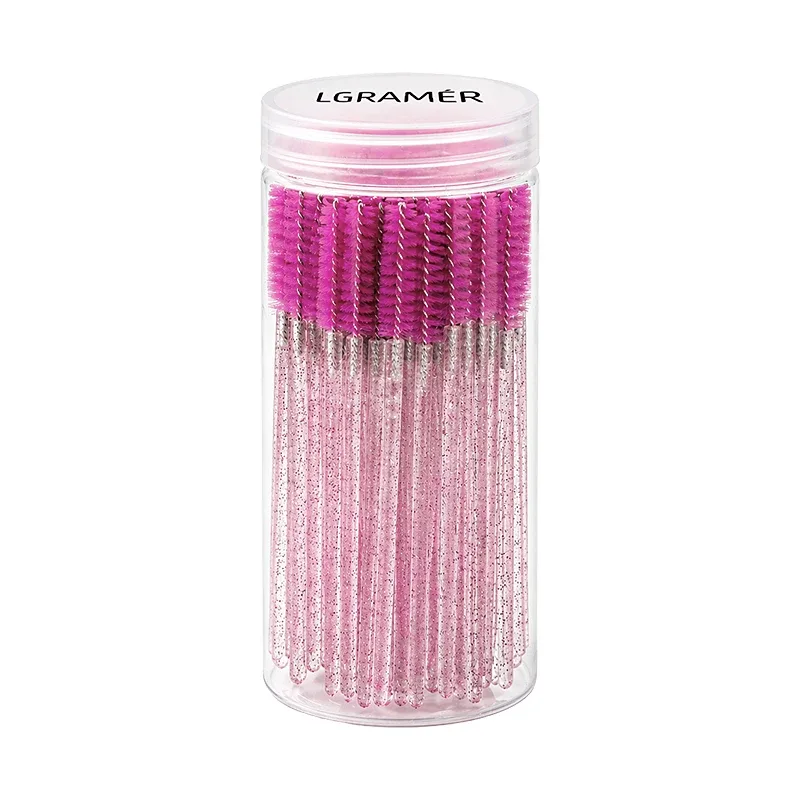 50/100 pcs Eyelash Extension Brush Disposable Eye Lashes Make Up Brushes Mascara Wand Applicator Multiple Colors Makeup Tools — image 21
