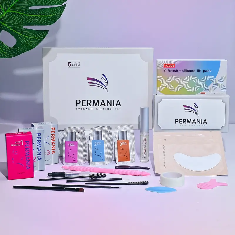 Long Lasting 5-8 Minutes Quick Lash Lifting Eyelash Perm Lash Lift Kit Curling Lashes Eyelash Enhancer Eye Makeup Tool