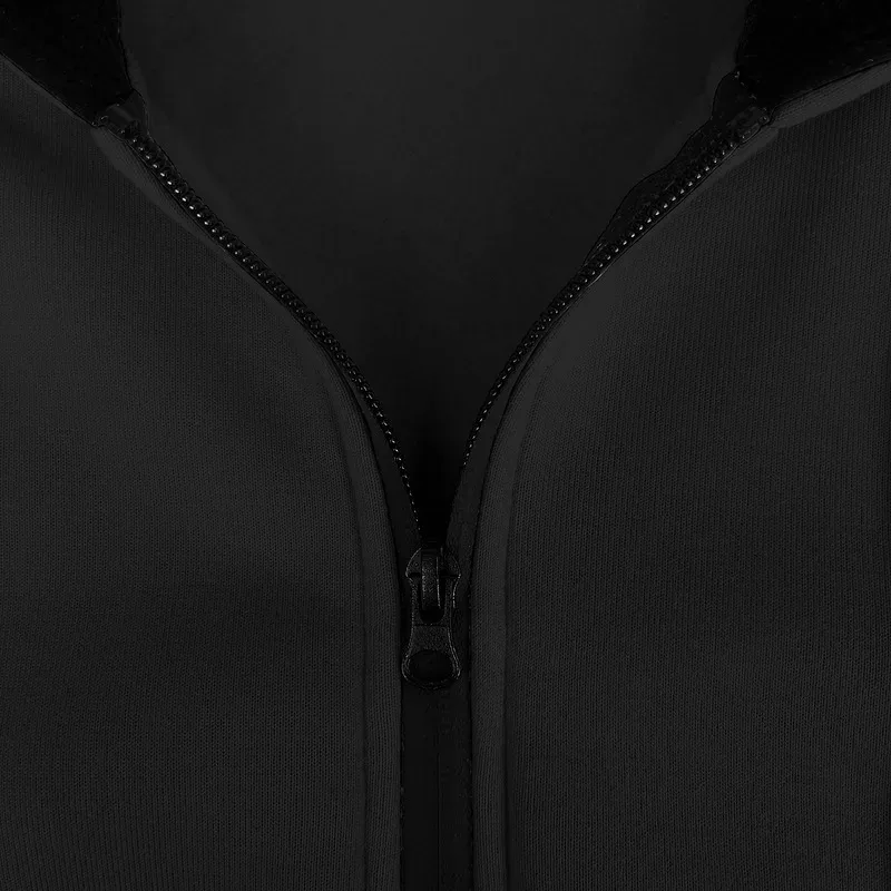 Ny 2026 mäns höst Fritidskläder Solid långärmad dragkedja Huvtröja Kappa Manmode Utomhus Sportkläder Huvtröjor Jackor — image 9