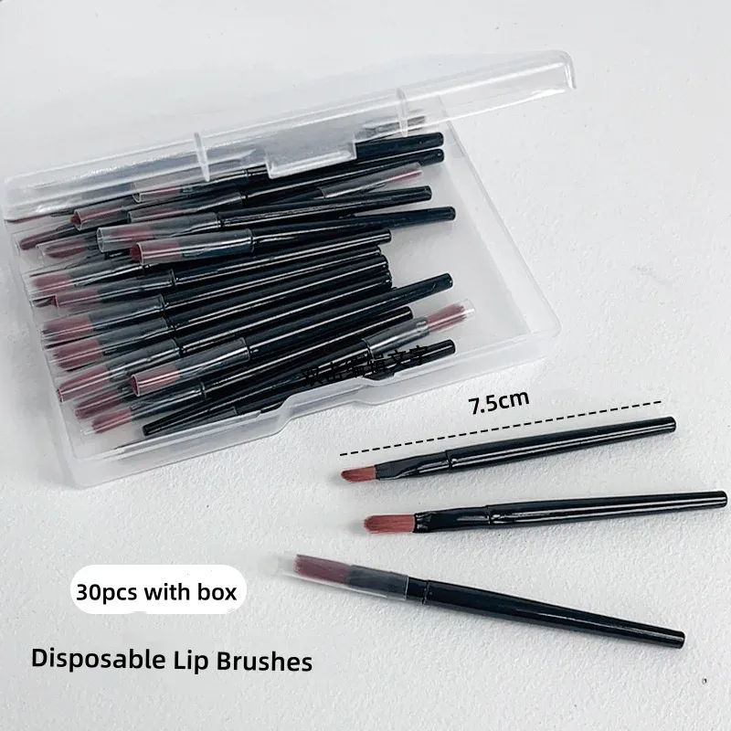 30pcs Disposable Lip Brushes Makeup Brushes Set Concealer Eyeliner Brush Make up Mini Tools for Cosmetic Applicator Makeup Tools — image 5