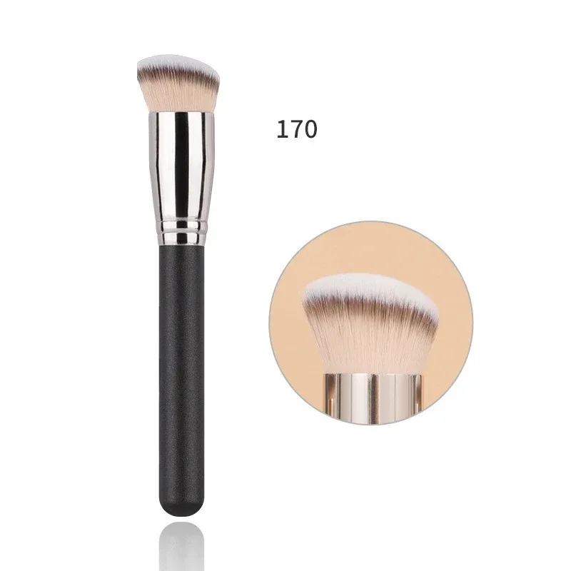 Pinceau correcteur de fond de teint, pinceaux de fard à joues de Contour Premium, impeccable sous les yeux, pinceau de maquillage Dense pour le visage, brosse douce pour estomper — image 4