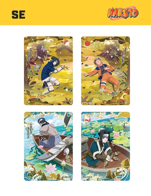 Genuine Naruto Card English Version Chapter of The Formation Uchiha Itachi Gaara Kakashi Anime Collectible Card — image 2