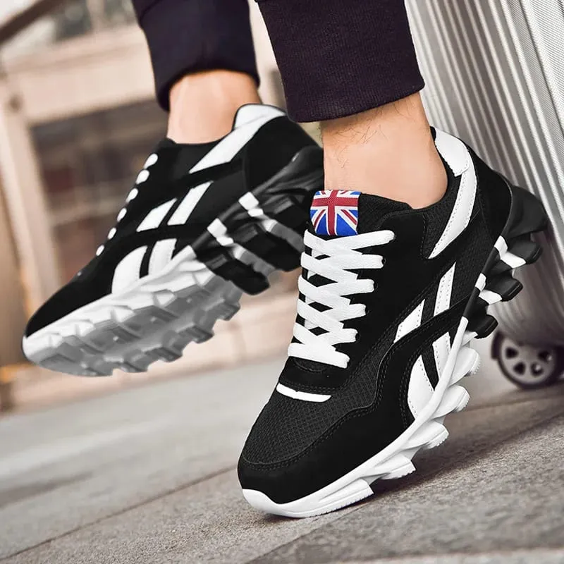 Men's Shoes Marathon Running Sports Shoes Casual Sneakers Soft Comfortable Training Shoes Wear Resistant Sneakers Men Sneakers — image 3