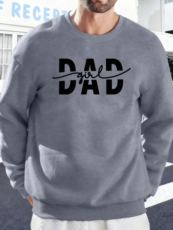 Pai menina carta criatividade impressão pulôver masculino outono quente sweatshirts oversized velo hoodies macio casual streetwear masculino — image 13