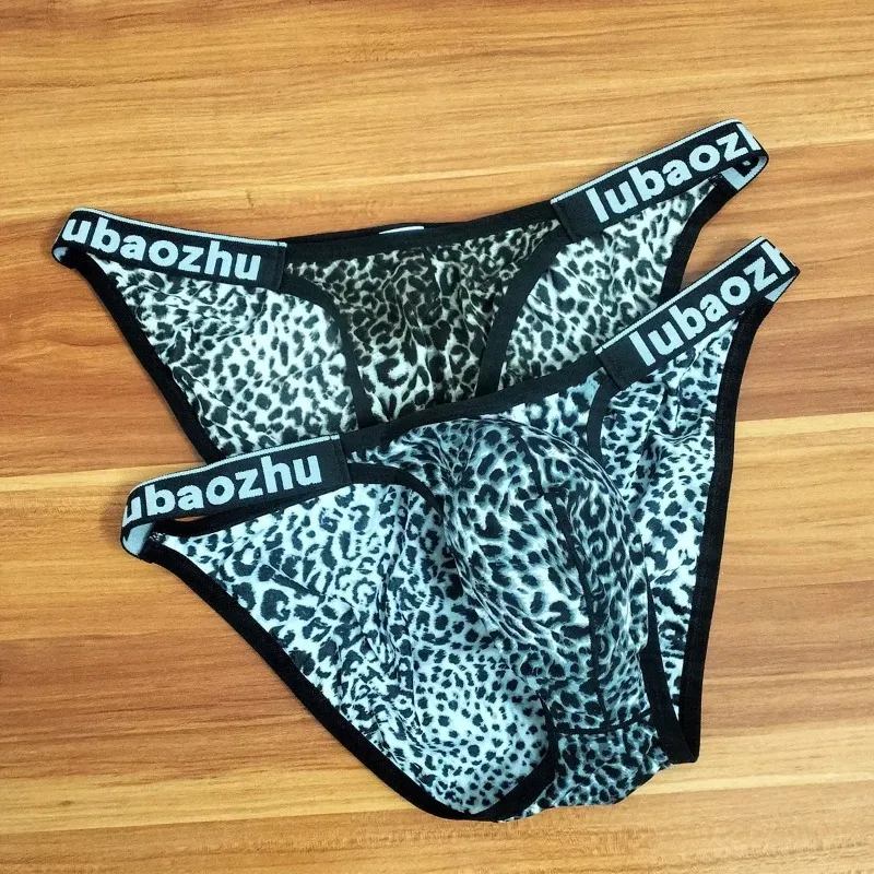 2026 Leopard Pouch Underwear Men Underpants Panties Soft Mens Swimming Briefs Sexy Low-waist Breathable Трусы Мудские Хлопковые — image 6