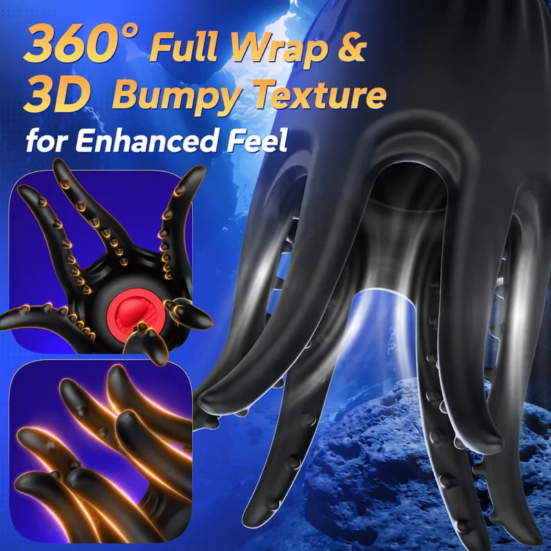 Pagdila ng Dila sa Lalaki Masturbator Double-Ended Penis Training Vibrator Blowjob Cock Glans Massager Mga Matanda na Mga Sex Toys para sa Mga Lalaki — image 4