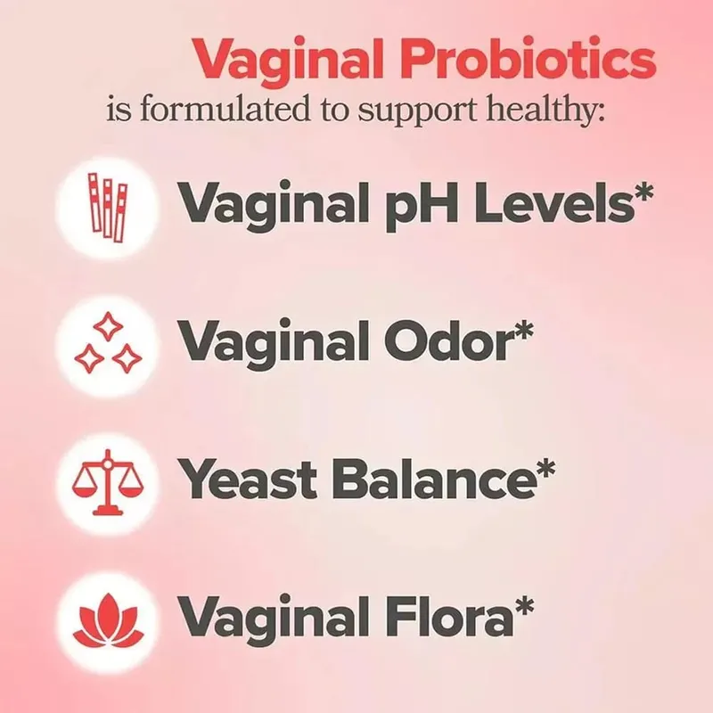 Balincer Probiotics for Women PH balanceado com probióticos e mistura probiótica de Lactobacillus - suplemento de saúde feminina — image 4