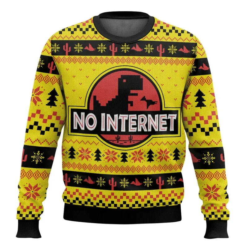 Jurassic Park Dinossauros Feliz Natal Roupas Presentes Suéteres de Papai Noel Moletons masculinos e femininos 3D Festa de outono e inverno — image 15