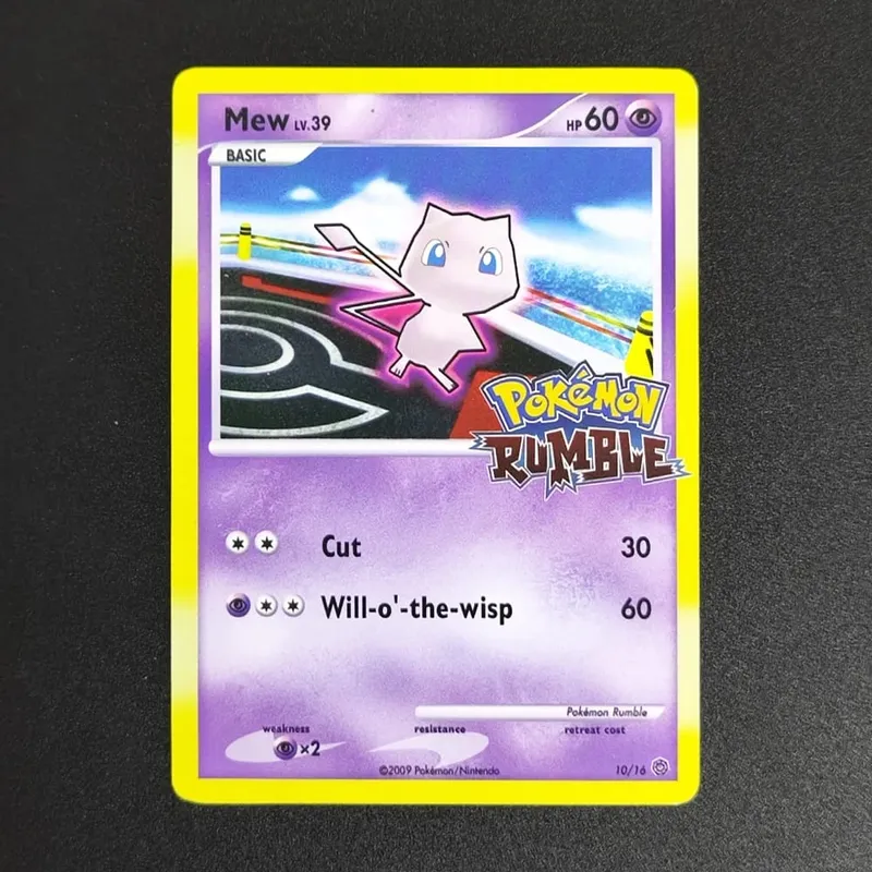 Proxy PKM Card English Rocket Mewtwo MEW GX EX Vmax TCG Collection Trading Card Game