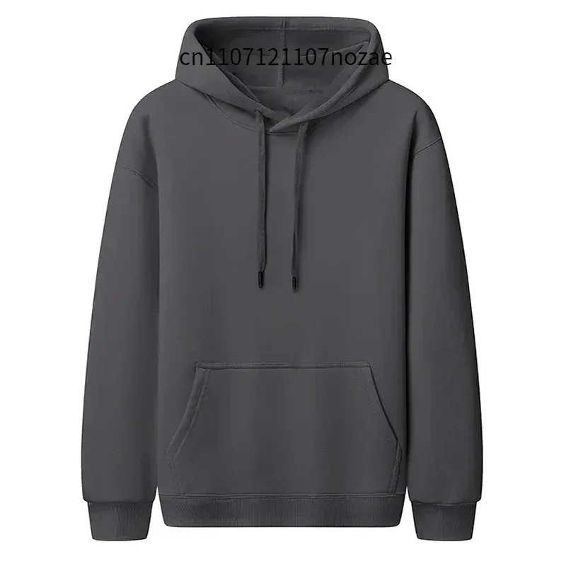 Loose Fleece Men's Women Oversize Casual Sweatshirt Hoodies Couple Unisex Pullover Autumn Winter Cotton Sport Hoody Clothing Top — image 29