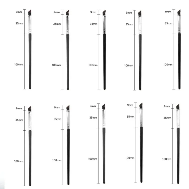 1-16pcs Upgrade Blade Eyeliner Brush Ultra Thin Fine Angle Flat Eyebrow Brush Liner Brow Place Makeup Brush Precise Detail Brush — image 25