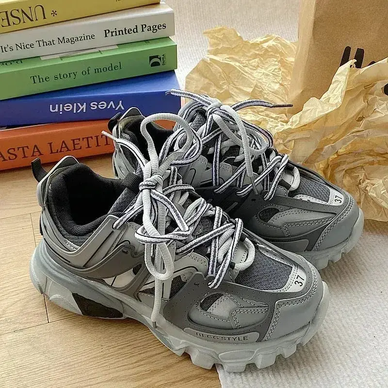 Brand Design Sneakers for Man Fashion New Men's Chunky Sneakers Male Female Dad Shoes Trendy Girls Boys Casual Sports Shoes