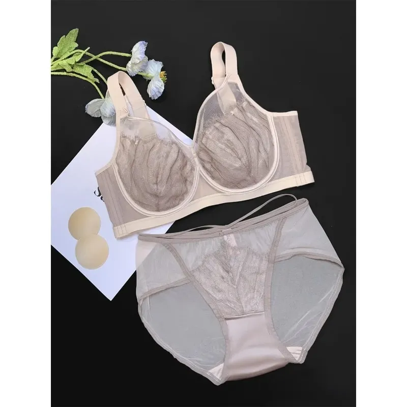 Wireless Push Up Bra for Large Bust Adjustable Comfort Fit Lace Bralette Prevent Sagging & Enhance Shape Seamless Design — image 13