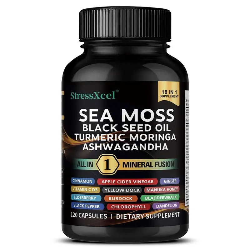 Sea Moss Supplement - Supports Thyroid Health Antioxidant Anti-aging Improve Immunity Detox Beauty Health — image 9