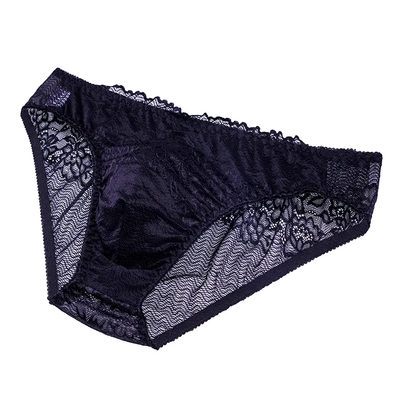 New Hot Men Sexy Briefs Sissy Pouch Panties Fashion Shorts Pants Lingerie Lace Men's Breathable Underwear Underwear Gays — image 18