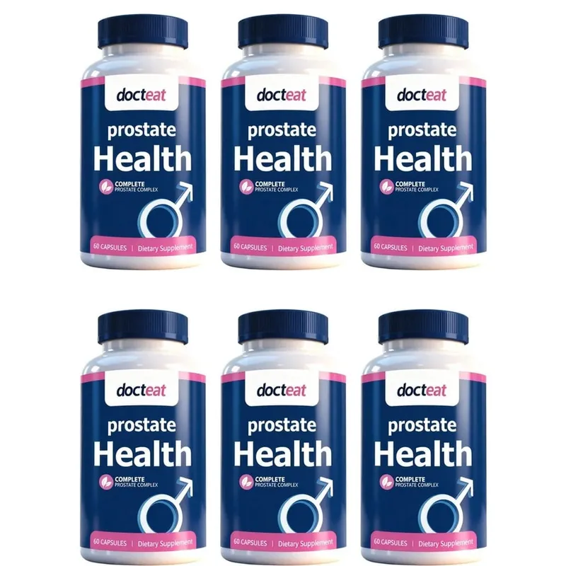Docteat Prostate Health Capsules with Saw Palmetto Extract Pumpkin Seed Extract Stinging Nettle Root Extract 60 Capsules — image 12
