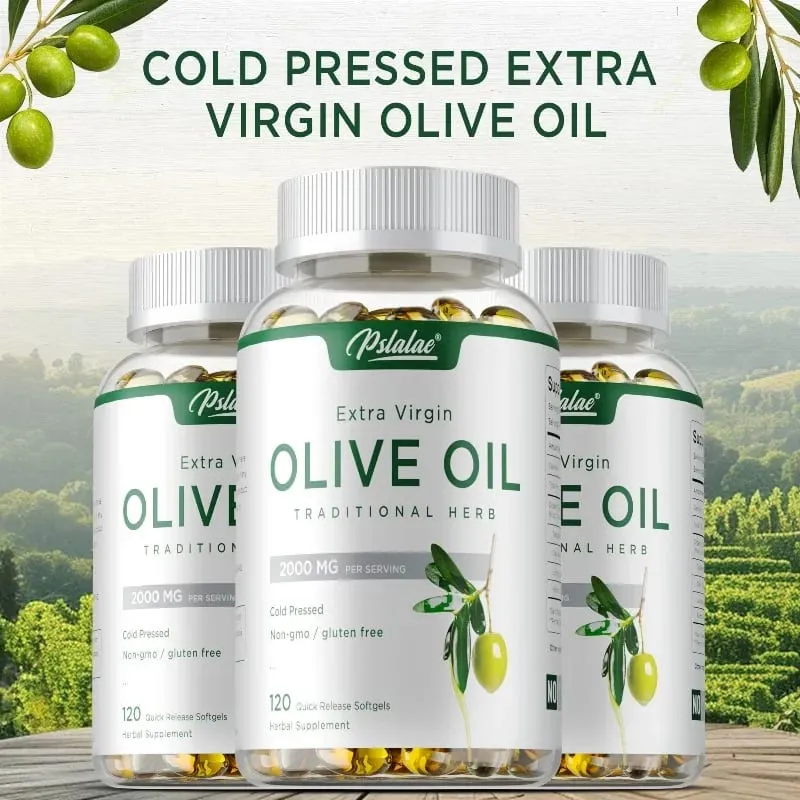 Olive Oil Supplement - Supports Brain Skin and Heart Health Antioxidant Reduces Wrinkles Promotes Cell Repair Boost Vitality — image 2