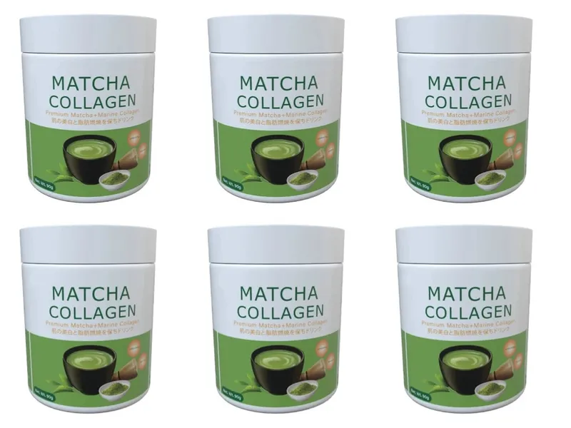 Matcha Collagen Powder Premium Matcha Marine Collagen L-Glutathione For Skin Hair & Joint Wellness Support Formula Adult 90g — image 11