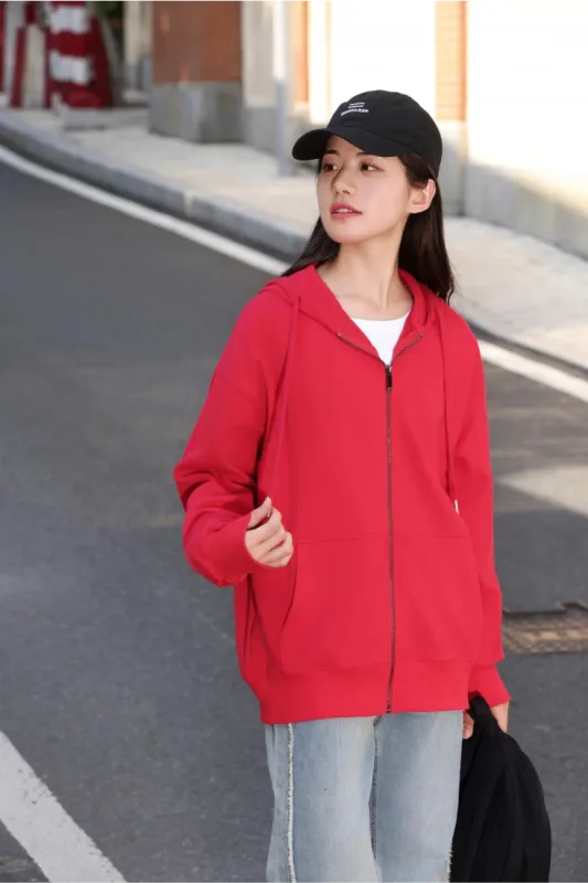 Moletom com capuz da moda, moletom com capuz, jaqueta com zíper personalizada, cardigã, logotipo impresso, logotipo bordado, roupas de algodão puro masculino e feminino — image 10