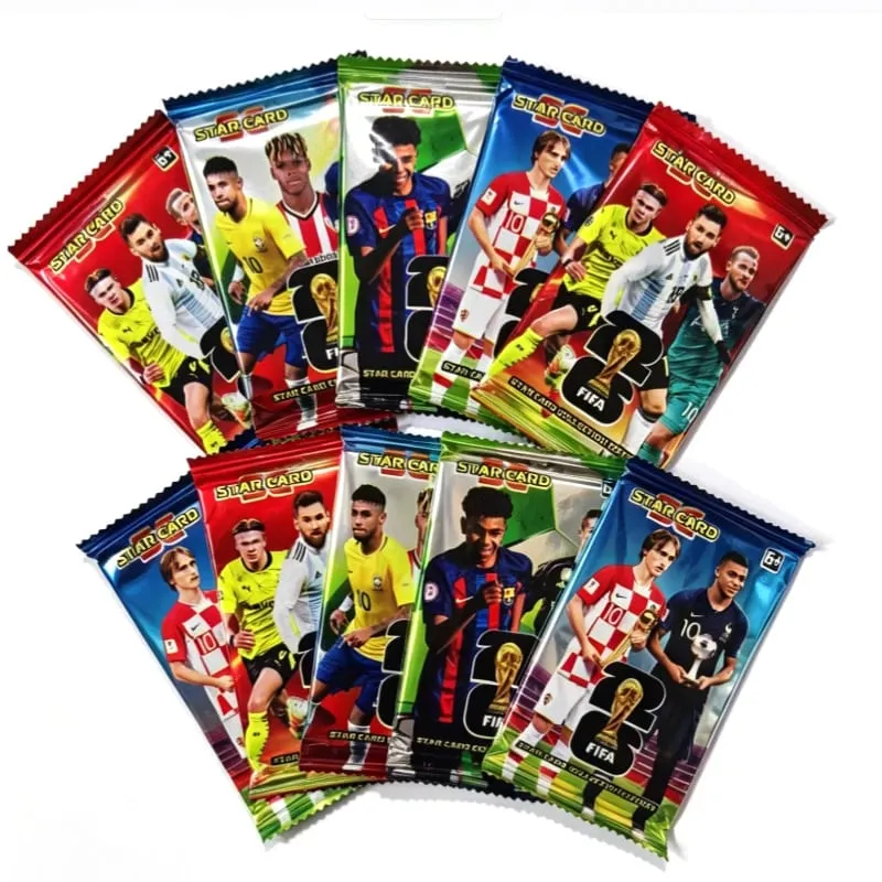 In Stock Panini 2026 New FIFA World Cup Soccer Cards Pack Panini Football Star Cards Soccer Memorabilia Collection Football Card