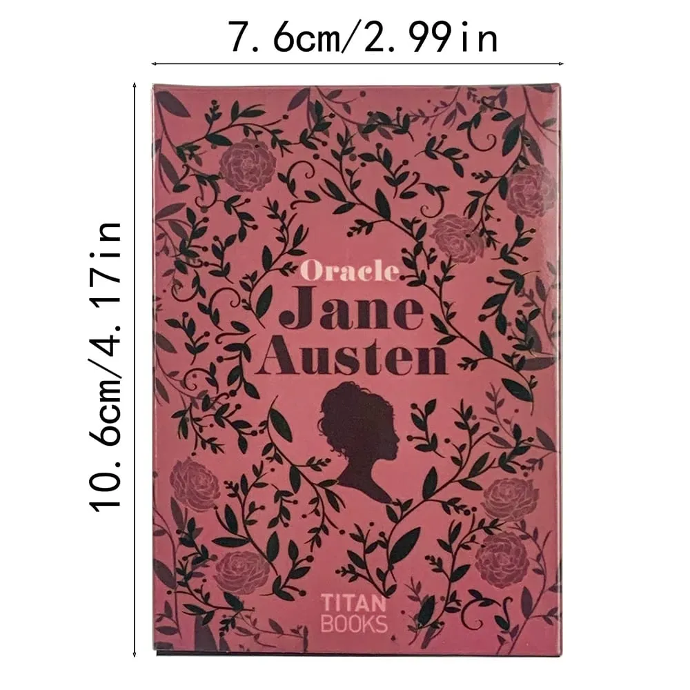 New Jane Austen Oracle Cards 40pcs Vibrant Illustrations Oracle Deck Unique Mystic Designs Perfect For Divination & Gift Giving — image 6