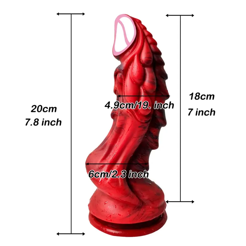 Dragão vibrador para mulher grande anal vibrador maturação macio monstro vibradores silicone anal plug massageador de próstata 18 + brinquedos sexuais para homem — image 8