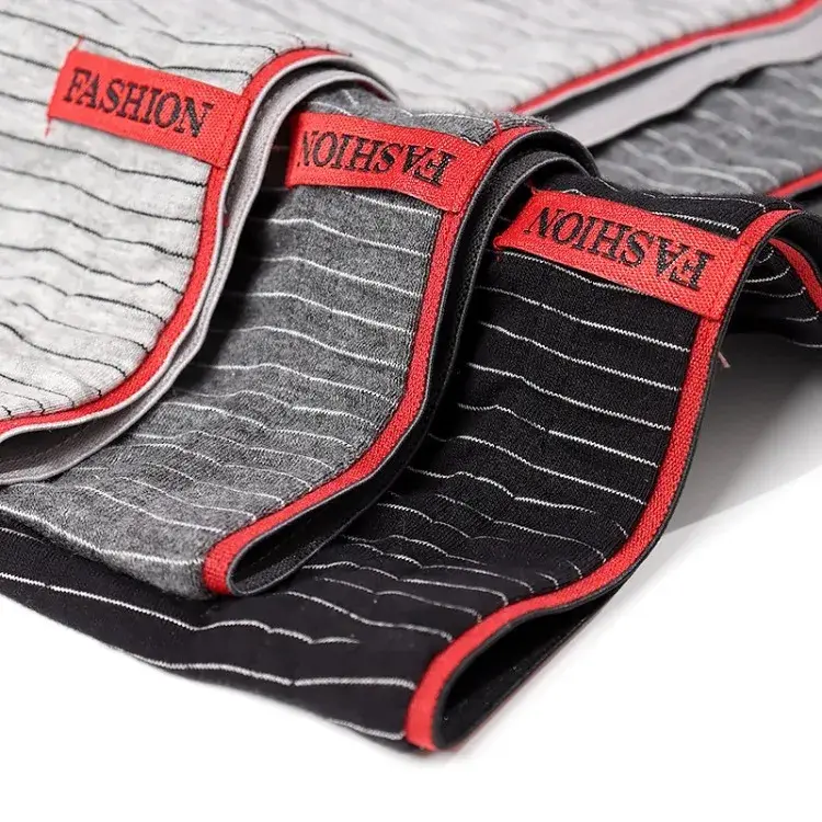 Men's Boxer Underwear Soft Breathable And Comfortable Briefs Striped Trendy Personality Casual Loose Boxers Panties Stylish — image 12