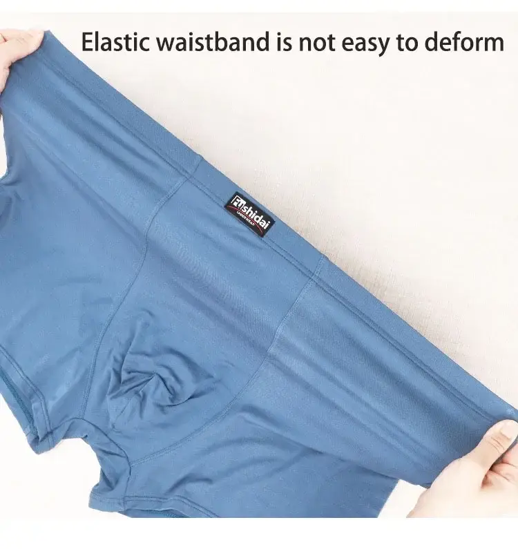 4 pçs/lote 13xl modal oversize men boxer shorts homme boxer shorts dos homens calcinha masculina cueca homem homem boxer com — image 8