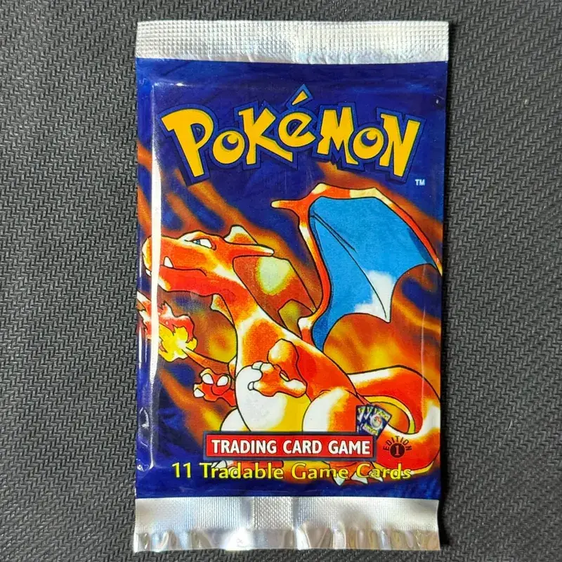 11Cards/Pack PTCG Booster Packs Proxy Card Jungle/Fossil/Base Set Charizard Blastoise Venusaur PKM Board Game collectible Cards