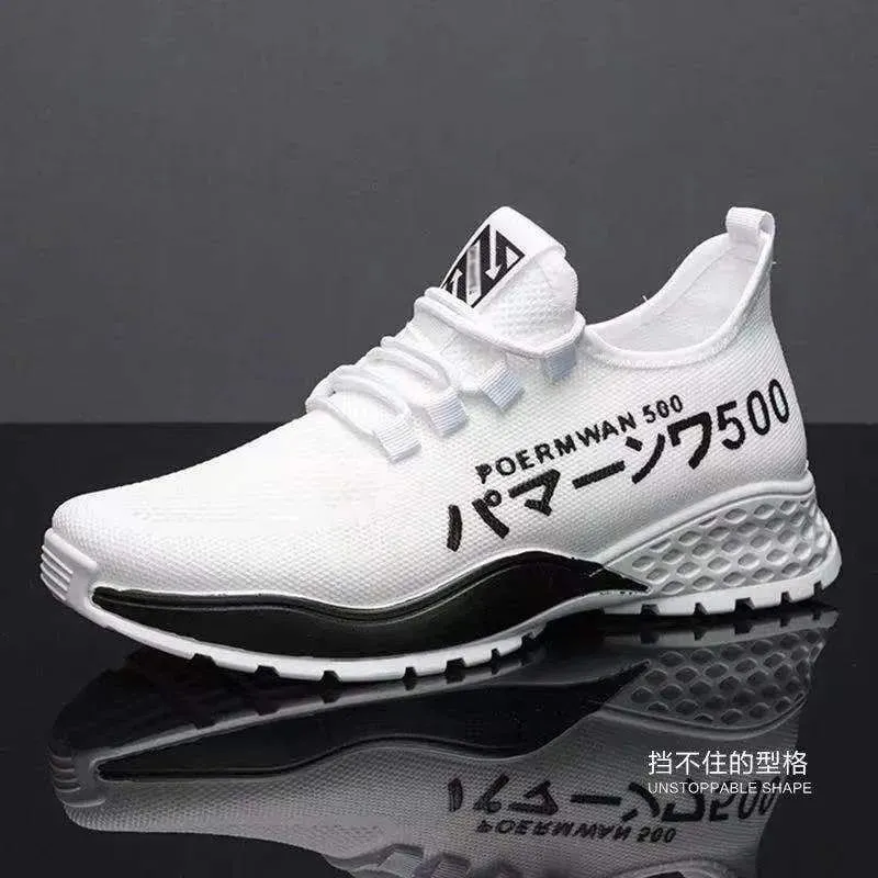 2026 Malaking Sukat Spring at Autumn Bagong Breathable Magaang Kaswal na Panlalaking Sapatos Niche Trend Versatile Flat Sports Panlalaking Sapatos — image 3