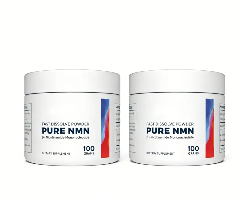 Pure NMN Powder 100g NAD+ Booster Nicotinamide Mononucleotide 500mg Fast Dissolve Anti Aging Cellular Energy Supplement Non-GMO