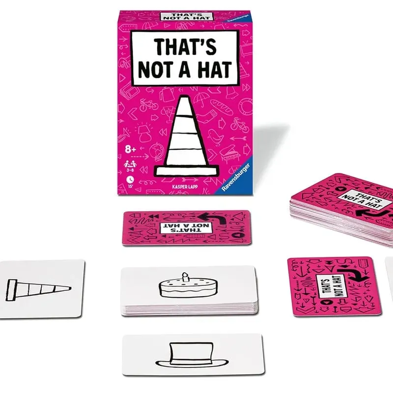 !!That's Not A Hat-Fun Bluffing & Memory Party Game for All Ages Components | Ideal for Family Gatherings | Great Replay Value — image 1