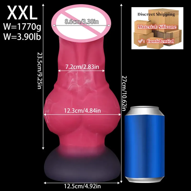 NEW Huge Horse Dildo Strong Muscular Male Animal Big Penis G-spot Suction Cup for Female Stimulation Anal Masturbation Sex Toys — image 9