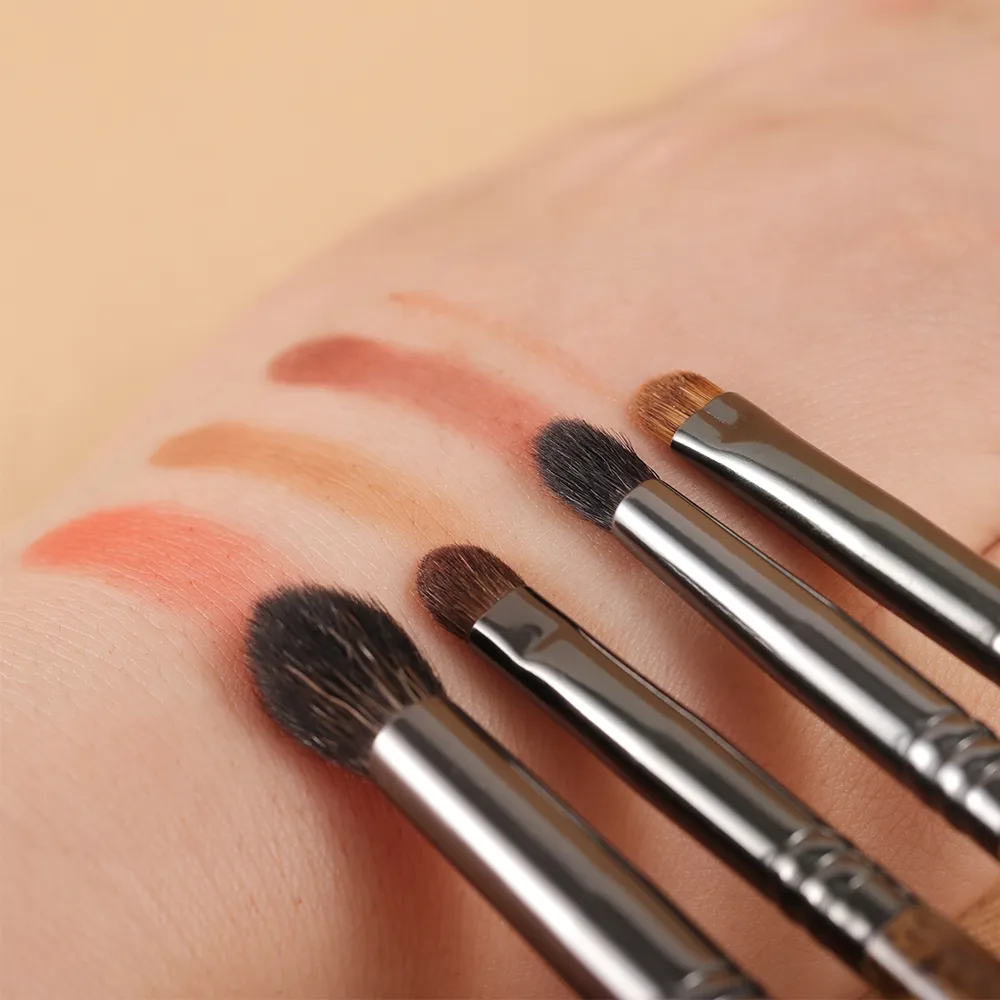OVW 4PCS Eye Makeup Brushes Details Brushes for Precision Application Beauty Cosmetic Tools Set — image 3