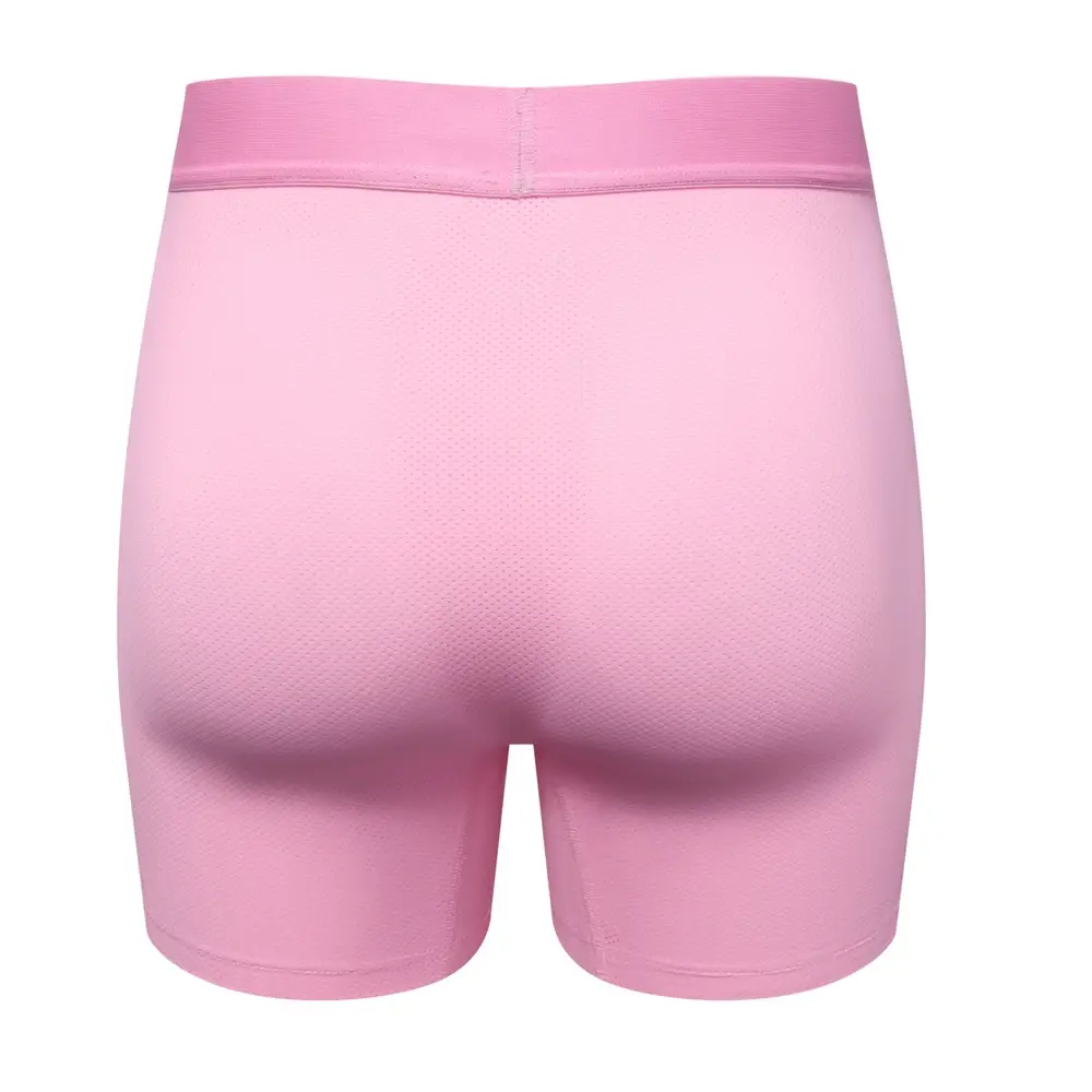 Sexy roupa interior masculina boxer 3d em forma de rede bolsa projetada painéis de malha respirável masculino boxershorts tronco cuecas masculinas — image 40