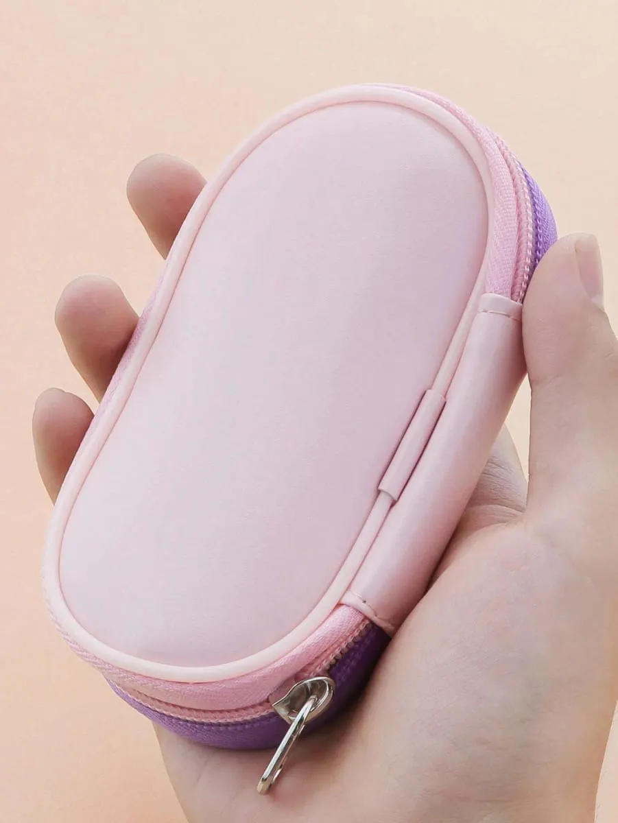 10pcs Pink Makeup Brush Set for Beginners Mini Portable Foundation Eyeshadow Brushes with Crystal Handle Includes Brush Pouch — image 6