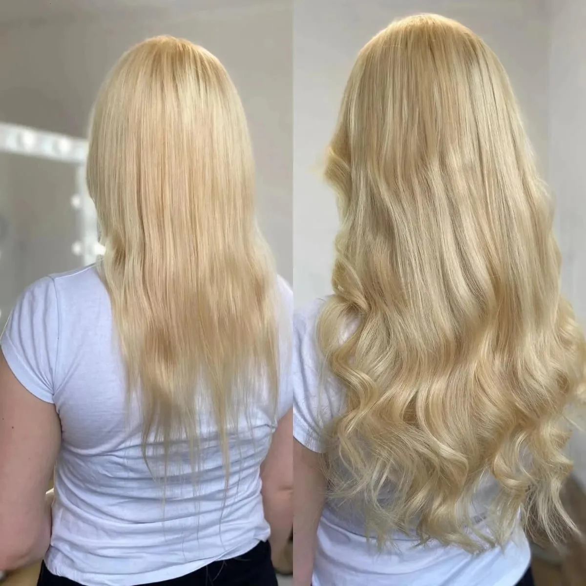 Blonde 613 Straight Tape In Human Hair Extensions 100% Human Hair Skin Weft Invisible Tape In Hair Extension 50g/20pcs For Woman — image 6