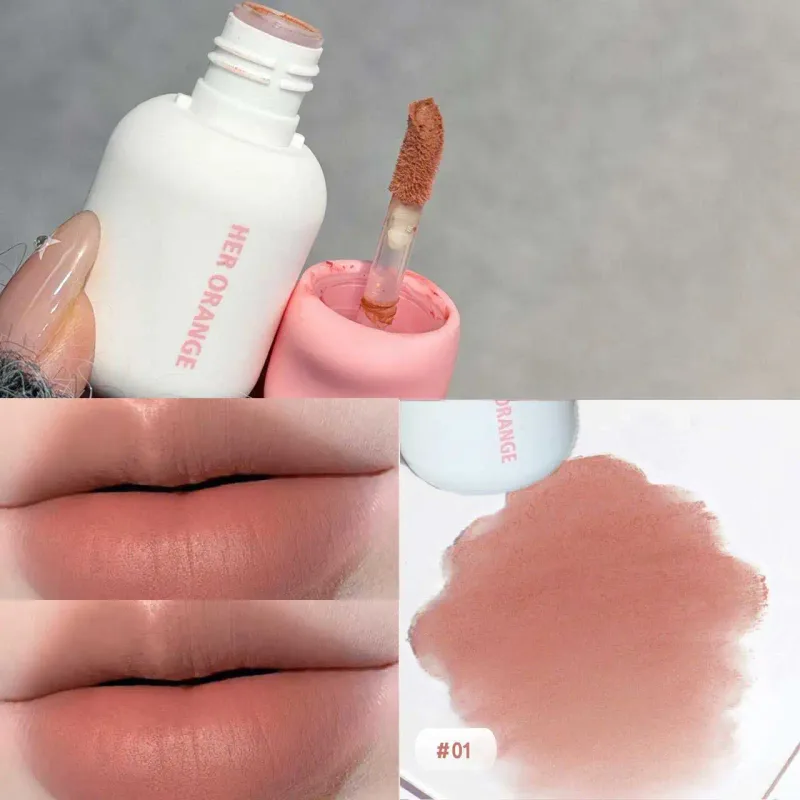 헤로레인지 소프트 매트 립머드 논드라이 롱 웨어 데일리 출퇴근 부담없는 메이크업 — image 12