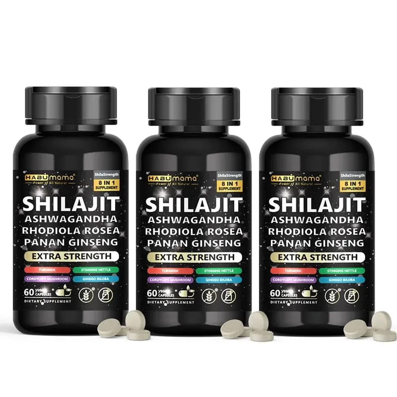 Natural Powerful Male Supplement with Shilajit Ashwagandha & Ginseng Extract — image 10