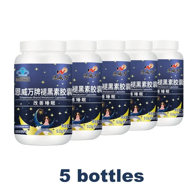 Melatonin Capsules Deep Sleep & Brain Cognition Extra Strength Liposomal Melatonin with Vitamin B6 double effect quality sleep — image 10