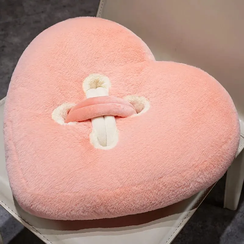 Button Plush Toys Flower Heart-shaped Stuffed Pillow Home Decor 40/45cm Soft Sofa Cushion Throw Pillow Birthday Surprise Gifts — image 15