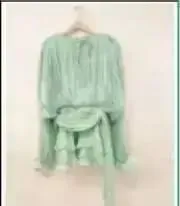 2026 nova moda verão roupas femininas em torno do pescoço lanterna mangas cetim vestido curto com shorts sob duas peças conjunto — image 11